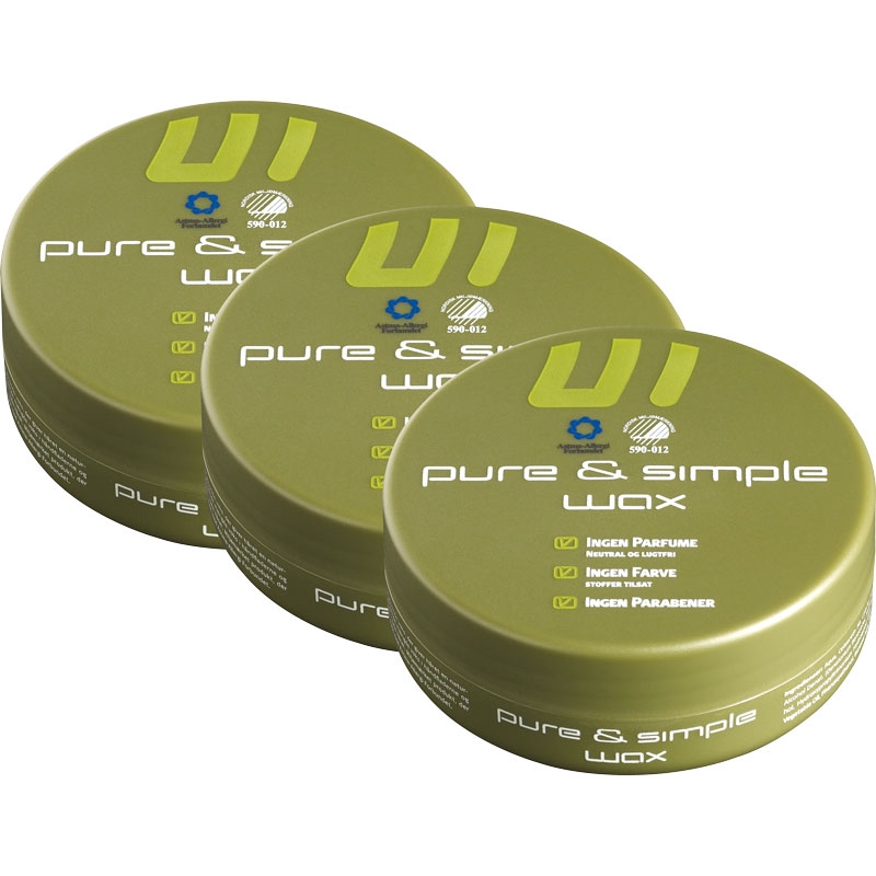 Pure & Simple Wax 100ml x 3